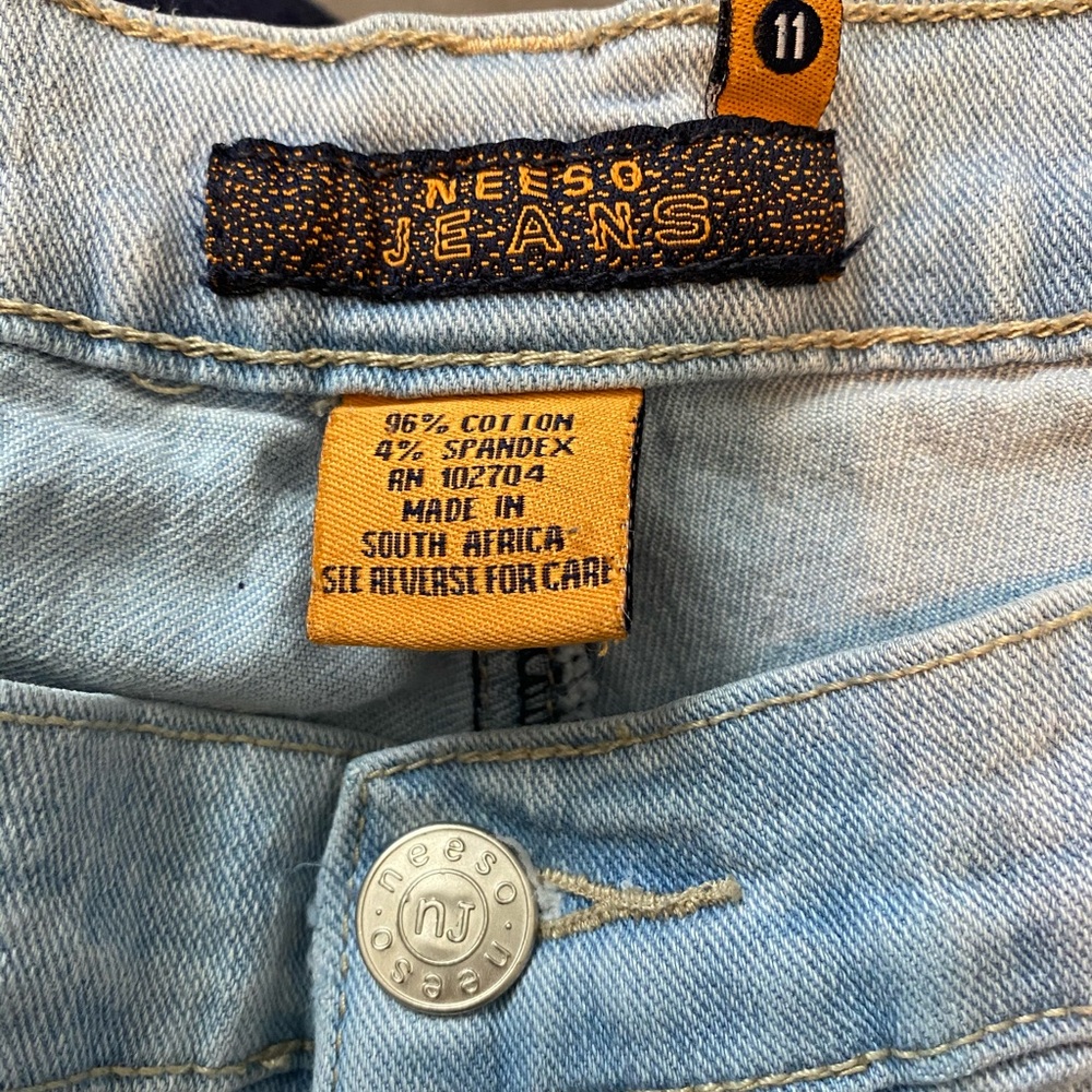 Light wash vintage jeans